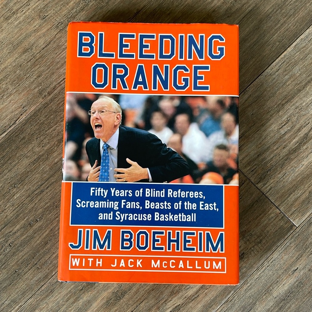Bleeding Orange Jim Boeheim book Syracuse